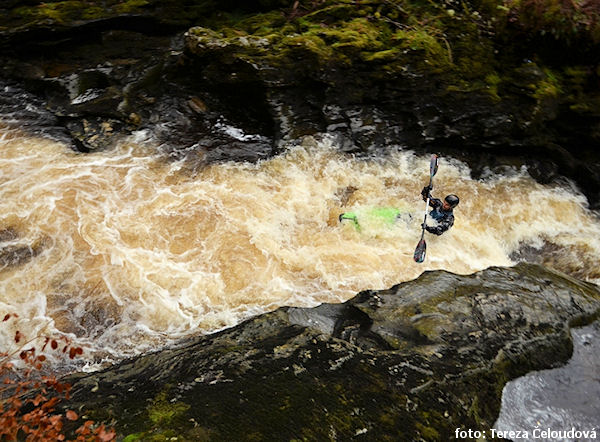 Soutěska na Cur river
