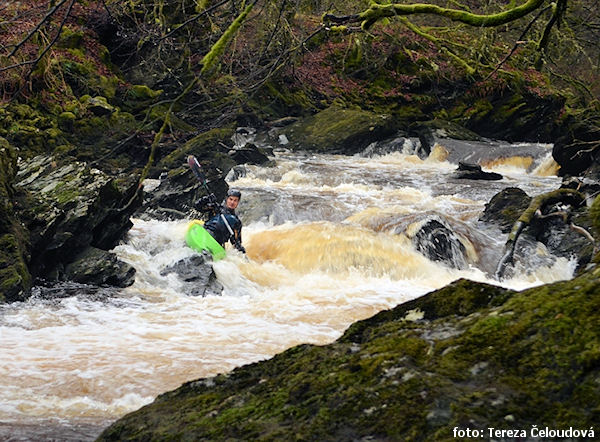 Soutěska na Cur river
