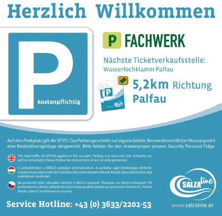 Označení parkoviště Označení parkoviště