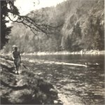 Plavba a koníčkování z Písku do Červené v květnu 1942