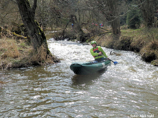 rkm. 13,9 Stupeň – LG Stříbro 56cm, 3,9 m3/s