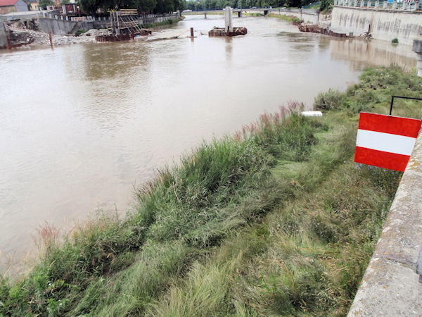 výstavba mostu v Přerově u sokolovny výstavba mostu v Přerově u sokolovny