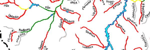 Mapa sjízdnosti